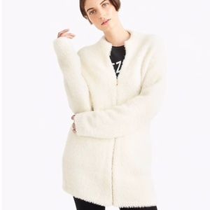 NWT J. Crew Point Sur Fuzzy Cardigan Jacket